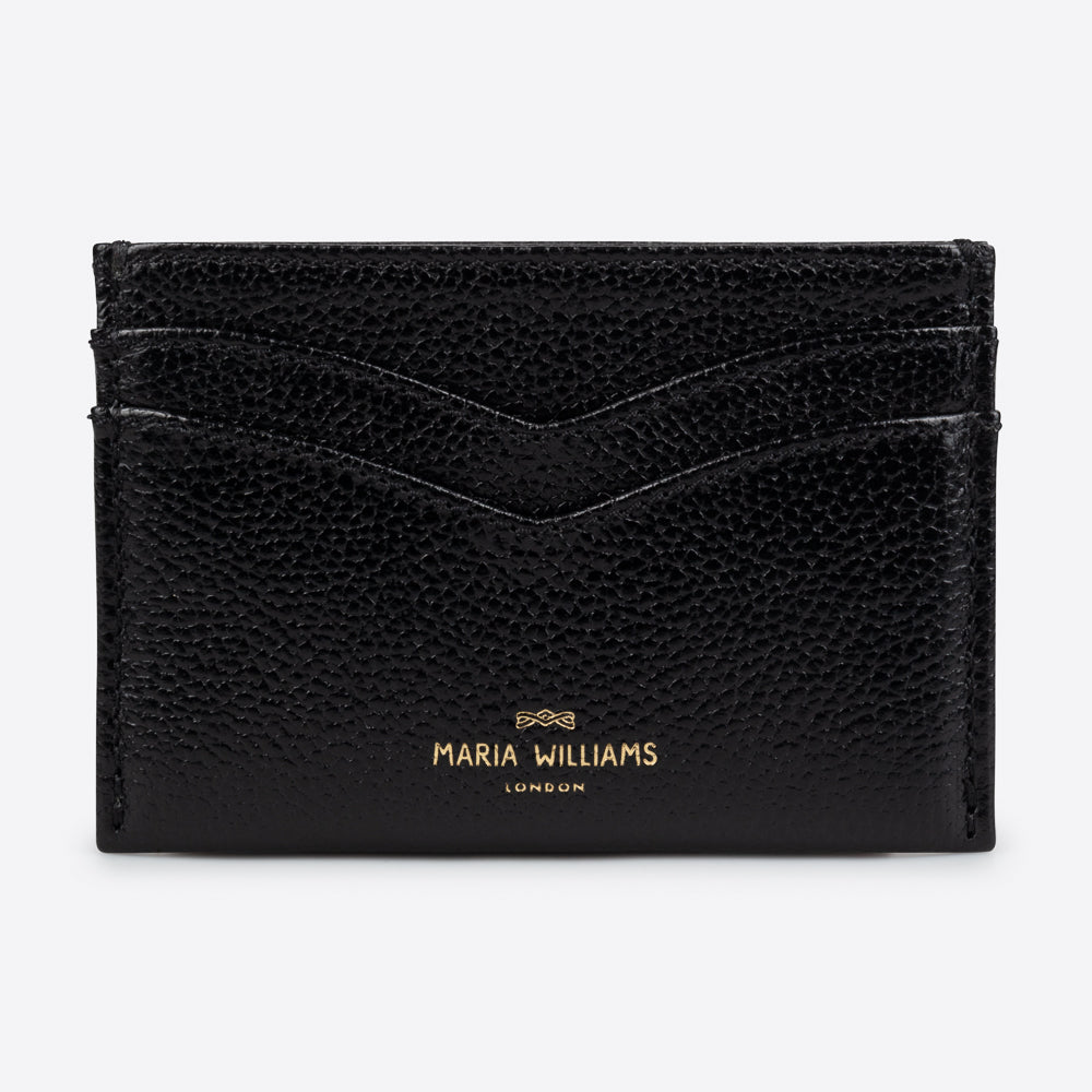 MW Card Holder Black Calfskin