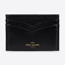 Load image into Gallery viewer, MW Card Holder Black Calfskin