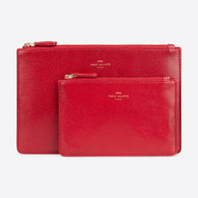 Load image into Gallery viewer, MW Small Pouch Scarlet Red Calfskin