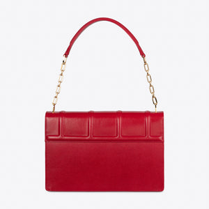 MW Flap Classic Scarlet Red Calfskin