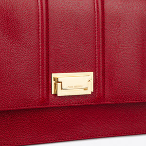 MW Flap Classic Scarlet Red Calfskin