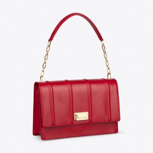 MW Flap Classic Scarlet Red Calfskin