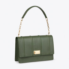 Load image into Gallery viewer, MW Flap Classic Forest Green Calfskin