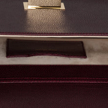 Load image into Gallery viewer, MW Clutch Plum Calfskin